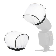 Cosmos 2 Pcs Camera Bounce Flash Diffuser Cover Speedlite Soft Cap...