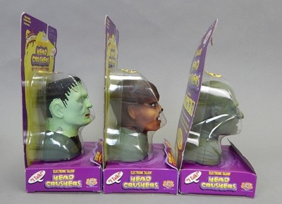 3pc 1999 Planet Toys Universal Monsters Frankenstein Mummy Wolfman