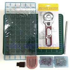 Start to Quilt Kit - 8 Pc. Sewing & Quilting Tool Set 