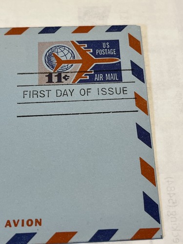 8 - FDC 11c U S Postage Airmail envelope Johnstown, PA 6-16-1961 - Picture 3 of 4