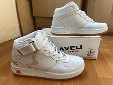 MAKAVELI Branded sneakers, 2Pac shoes, Hi Top vintage basketball hip hop, size 9