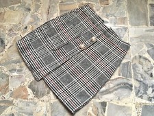 Mini Gonna Scozzese Asimmetrica Tartan