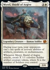 MTG Magic the Gathering Myrel, Shield of Argive (18/416) The Brothers' War LP