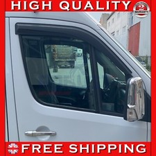 2X WIND RAIN SUN SMOKE GUARD DEFLECTORS FOR MERCEDES SPRINTER (2006-ONWARDS)