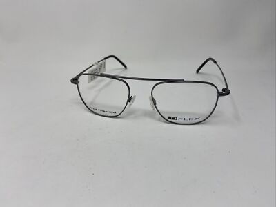 TI FLEX 1755 033 SHINY DARK PEWTER GRAY 52/19/145 FLEX TITANIUM EYEGLASSES T791