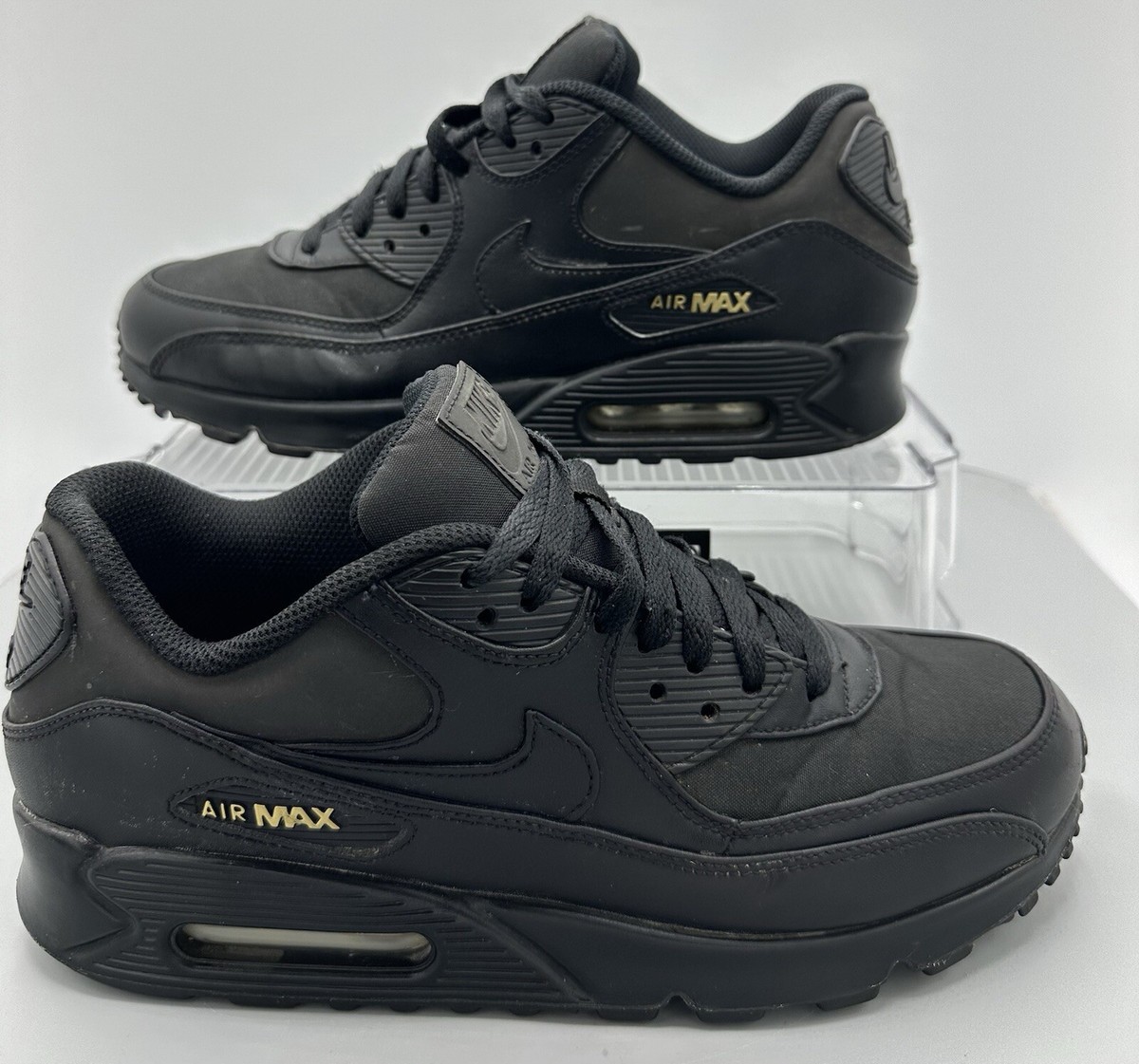 Nike AIR MAX Premium Hidden Reflective 90 Men's Black Gold 700155