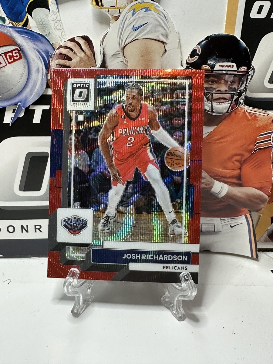 2022 2023 Optic Josh Richardson Red Wave holo Sp ssp Asia 198