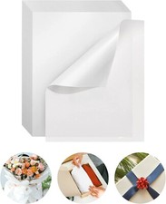 100 Sheets White Tissue Paper  Large Gift Wrapping Clothes Storage 500 x 750 mm