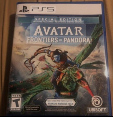 New! Avatar: Frontiers of Pandora Special Edition (PlayStation 5 PS5) Sealed.!