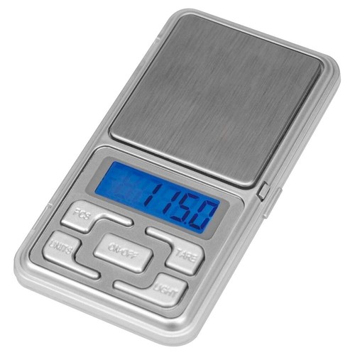 Mini Digital Scale .01-200gm High Precision Accuracy Jewelry Gold Gem 2 AAA Batt - Picture 5 of 24