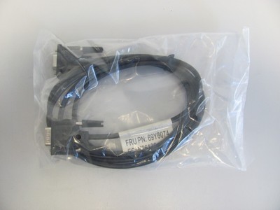 IBM - P/N: 69Y6052 - DB-9 M to DB-9-M Serial Cable / Kabel - 6ft.