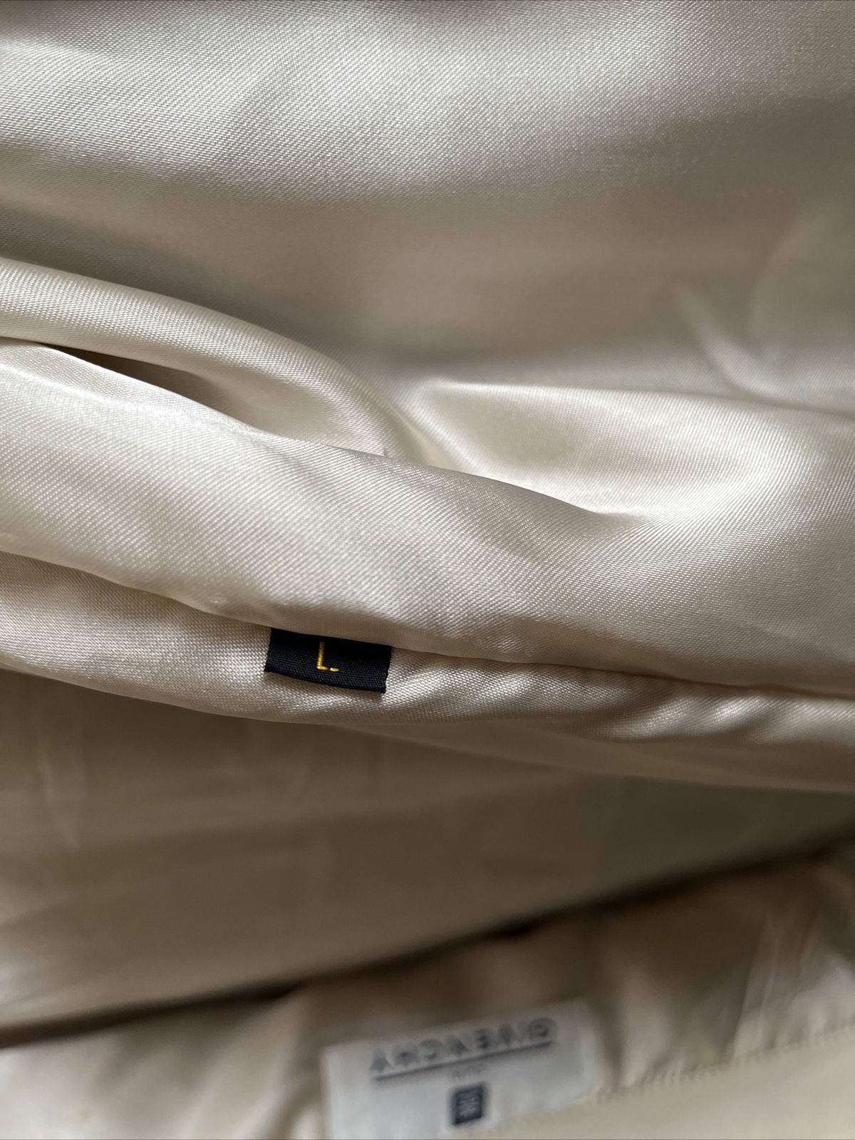 Givenchy Beige Leather Jacket Large - image 5