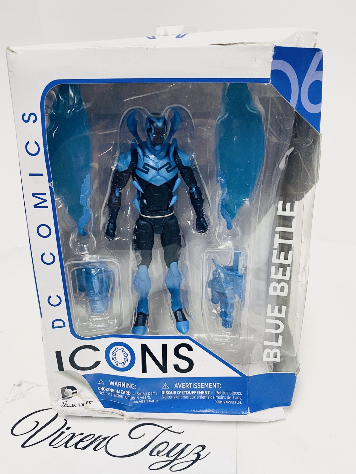 blue beetle dc icons