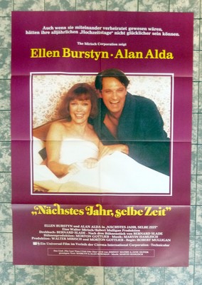 Nächstes Jahr, selbe Zeit A1-FILMPOSTER Ger 1-Sheet 79 Same Time, Next Year ALDA