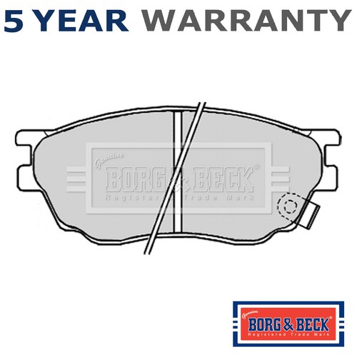 Borg & Beck BBS6400 Set Ganasce Freno Con Molle E Clip - Qualità Alta Resistenza