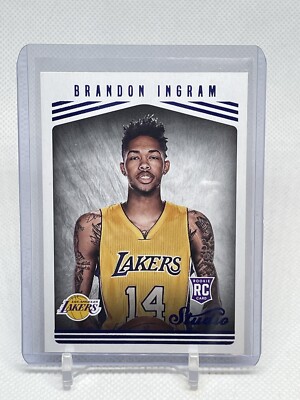 Brandon Ingram 2016-17 Panini Studio STUDIO EDITION Rookie Card #176 LA Lakers