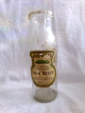 Vintage Vancouver Pickle Co. Sour Mixed "Its Jake" Paper Labeled Jar