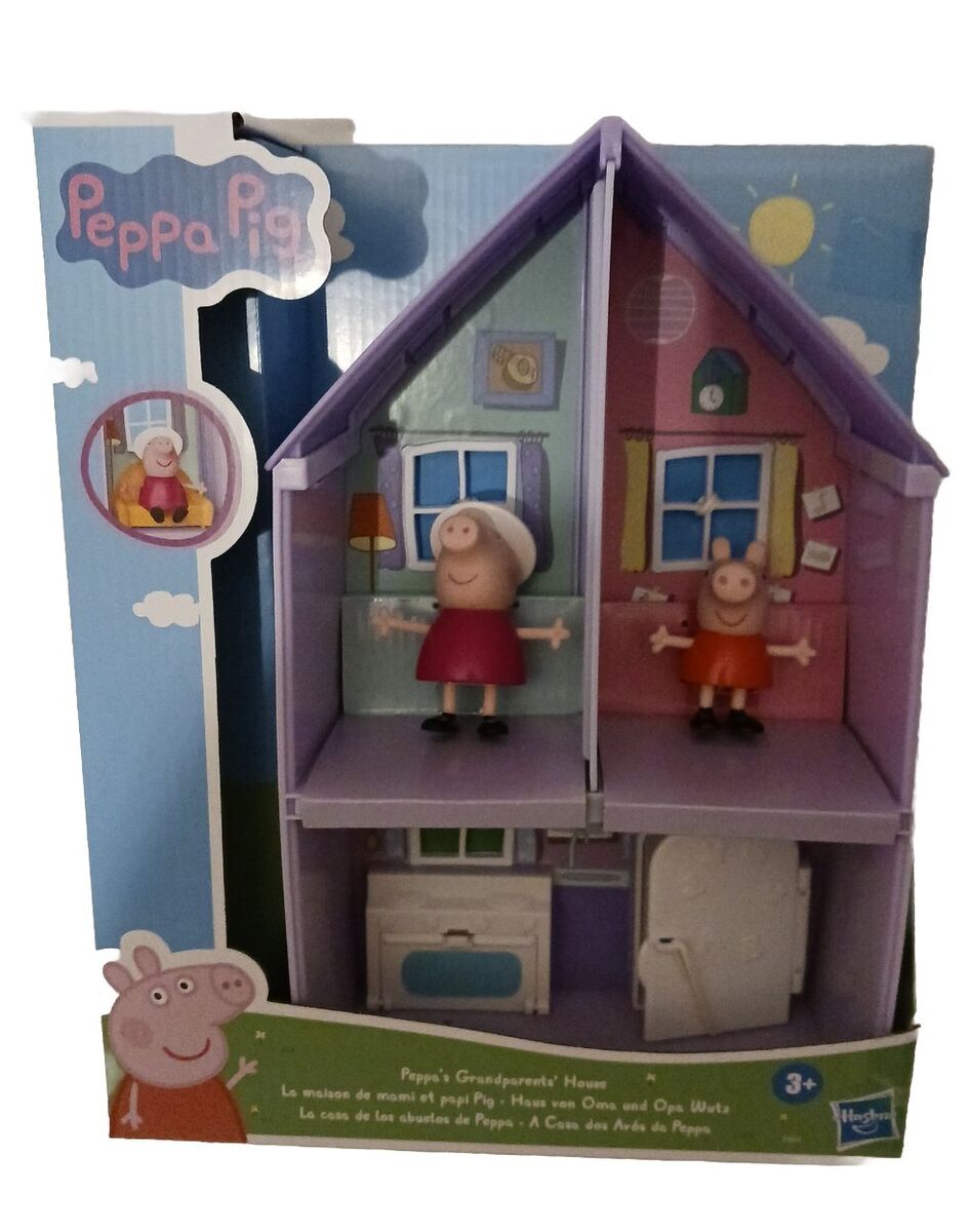 PEPPA PIG Peppa's Grandparents House Play Set Toy RARE! Ages 3+