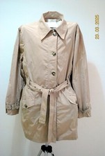 Caroline Rohmer - impermeabile trench taglia forte XXL Nuovo