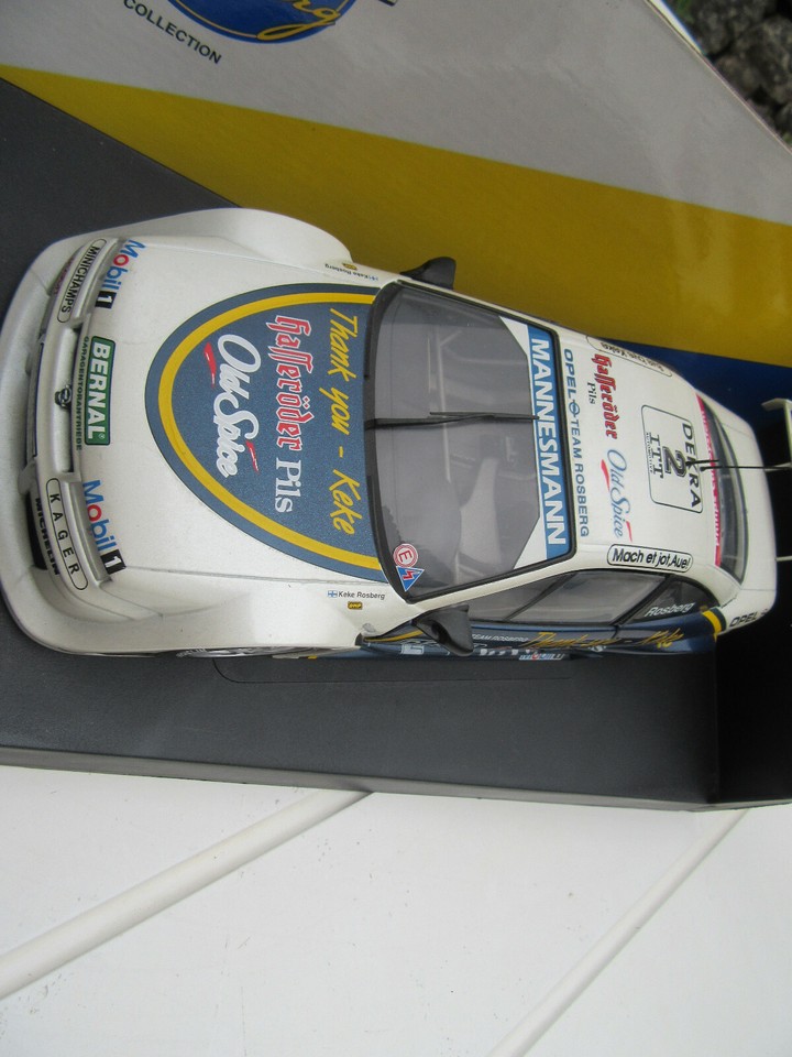 Miniature Opel Calibra 1/18 Werk83 V6 4x4 No.1 Team Rosberg Hasseröder DTM 1995