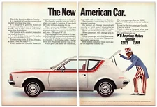 Original 1970 AMC Gremlin Car - Print Advertisement (16x11) *Vintage Original*