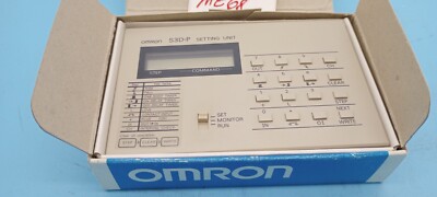 NEW - Omron S3D-P Setting Unit Controller