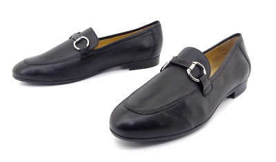 Sioux Schuhe Slipper Damenschuhe Mokassins Halbschuhe Schwarz Gr