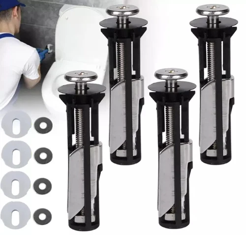 Heavy Duty Toilet Seat Fastener Bolt kit, Universal Toilet Seat Bolt Kit Tool - Picture 17 of 21