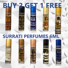 Surrati Concentrated Roll On Oil Perfume Attar Arabian 0il 6ml BUY 2 GET 1 FREE
