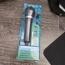 Vintage Sony Dynamic Microphone F-V9 New Original Packing