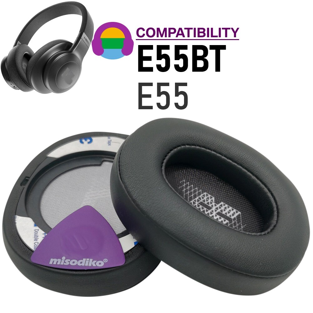 Replacement EarPad Cushion Cover Repair Parts For JBL E55 E55BT Over  Headphone