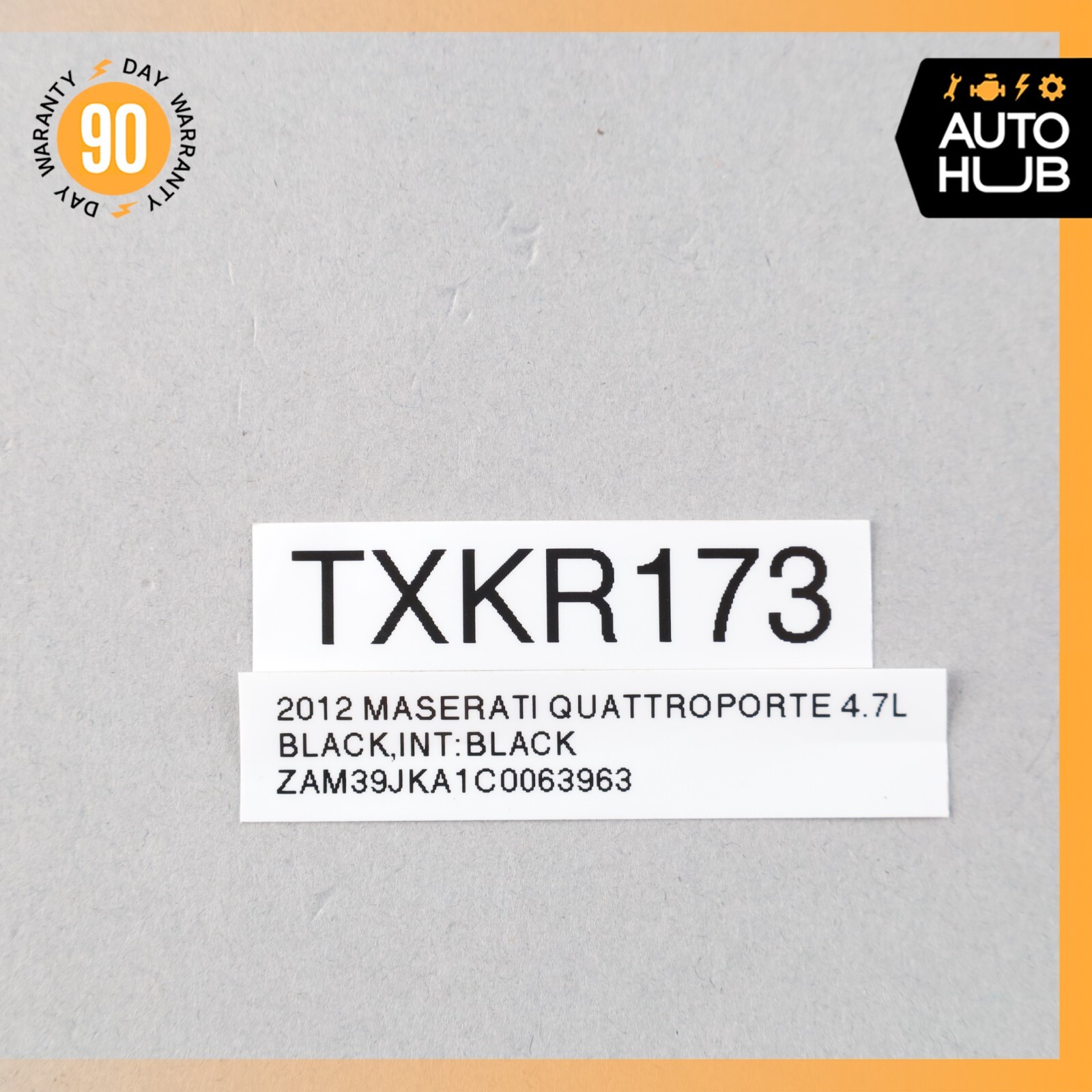 03-19 Maserati Quattroporte Rear Bose Subwoofer Sub Woofer Sound Speaker OEM 68k