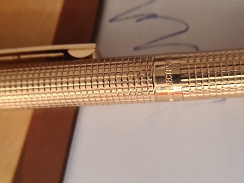 Sheaffer White Dot Gold Electroplated Fountain Pen with Pen 14K (.585) Nib - 第 14/24 張圖片