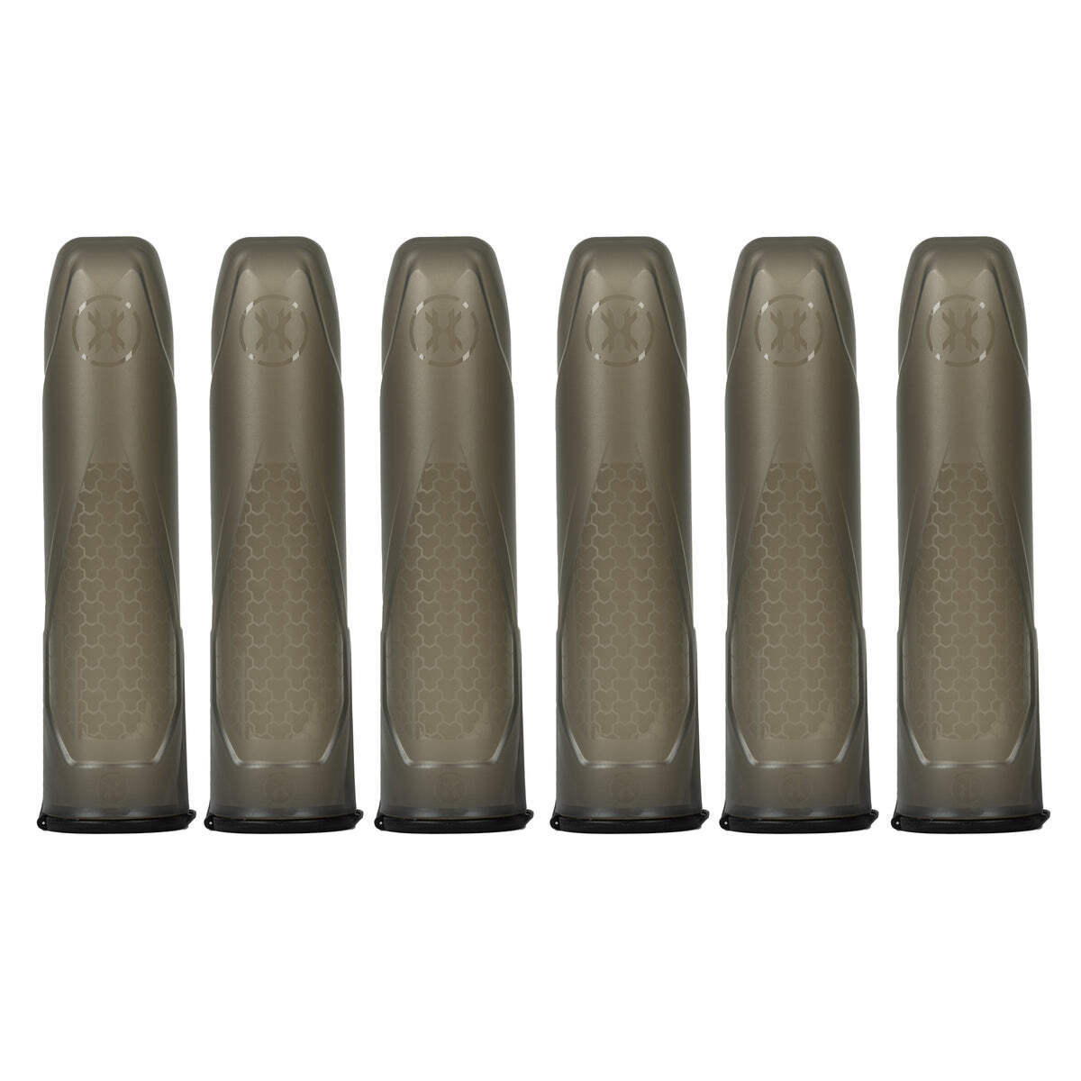 HK Army Apex 150 Round Paintball Pods - 6 Pack - Light Smoke