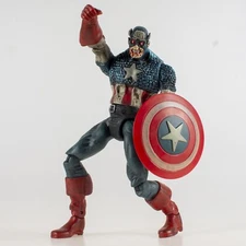 7" New Zombie Captain America Action Figure Toys Doll