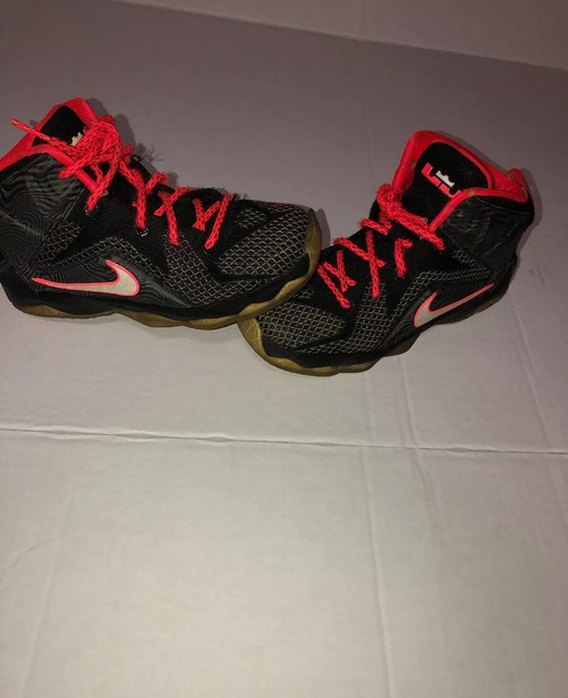 lebron black and orange