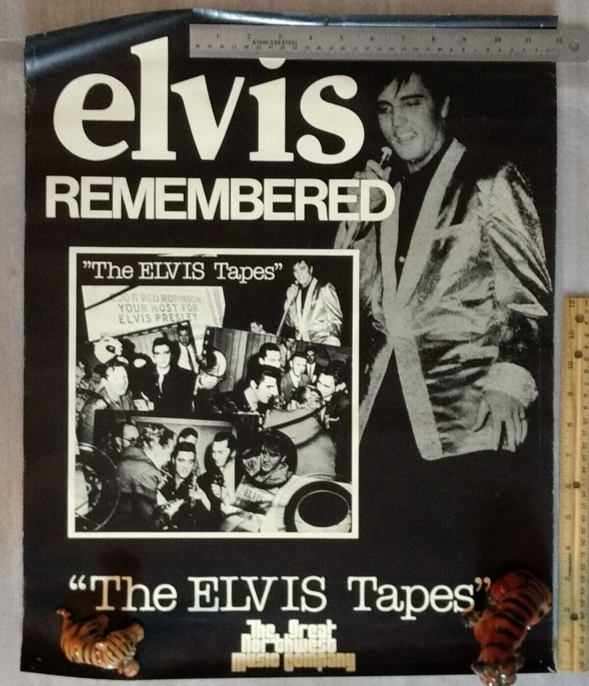 RARE The ELVIS Tapes PROMOTIONAL POSTER 1977 17