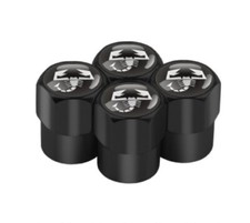 4 Tappi Valvole Pneumatici Per FIAT ABARTH Grande Punto Stilo Tipo 595 695 500