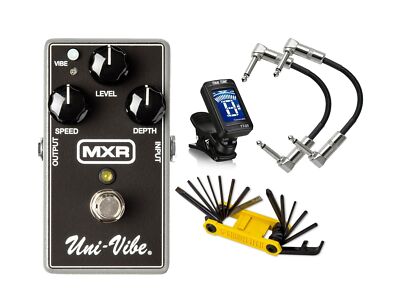 MXR M68 Uni-Vibe Chorus Vibrato Electric Guitar Effects Pedal with Tonebird B...