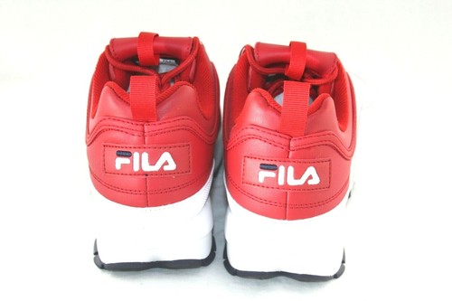 Fila Disruptor II Premium Men's Shoes Red-White-Navy 1FM00139-616 MENS SNEAKER - Picture 6 of 9