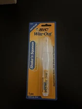 Bic White Out Correction Pen Shake n' Squeeze, White 8ml