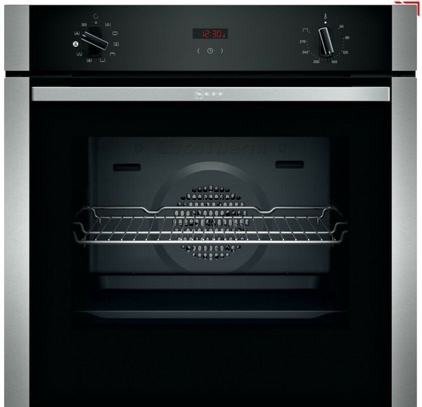 Neff B1AVD0AN0 Einbau-Backofen Mit DampfunterstüTzung 60 Cm Edelstahl N 30 Eek A-image