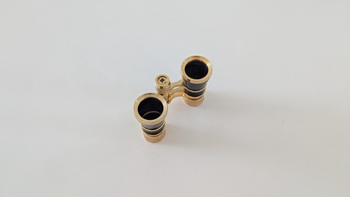 Eschenbach Opera glasses Black & Gold Compact Opera Glasses/Binoculars Used - Picture 4 of 6