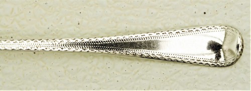 English Sterling Silver Bright-cut Fork Hallmarked William Elliot 1820 - Picture 4 of 12