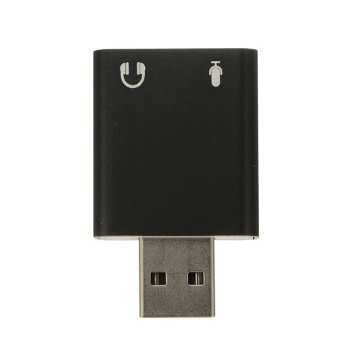 7 .1 USB Externe Soundkarte Audio-Adapter Externer Stereo-Sound-Adapter