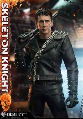 ホットトイズ　PRESENT TOYS 　ゴーストライダー　ニコラス・ケイジ New PRESENT TOYS PT-sp59 1/6 Ghost Rider Nicolas Cage 12