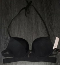 VS strappy PUSH UP BIKINI TOP SIZE 34b black