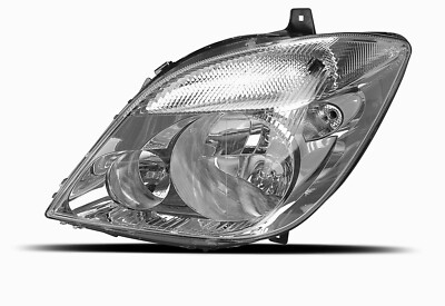 Für Mercedes Sprinter Frontscheinwer Links W906 Mit Nebel mit Stellmotor 2006-16