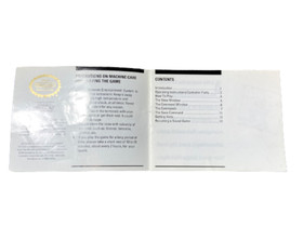 Authentic Original Nintendo NES Shadowgate Manual Only! Instruction booklet