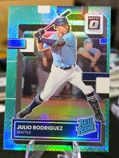 2022 Donruss Optic JULIO RODRIGUEZ Green Dragon Prizm Rookie RC /99 🔥 Mariners